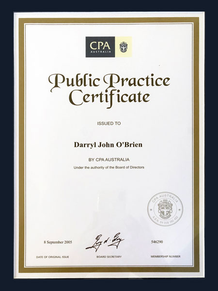 Public Practice Certificate